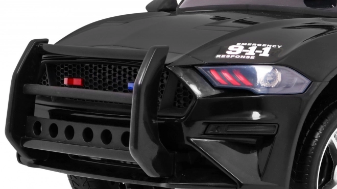 Mașină electrică pentru copii GT Sport Police negru