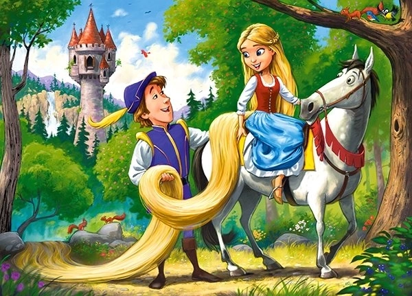 Puzzle 60 piese Rapunzel