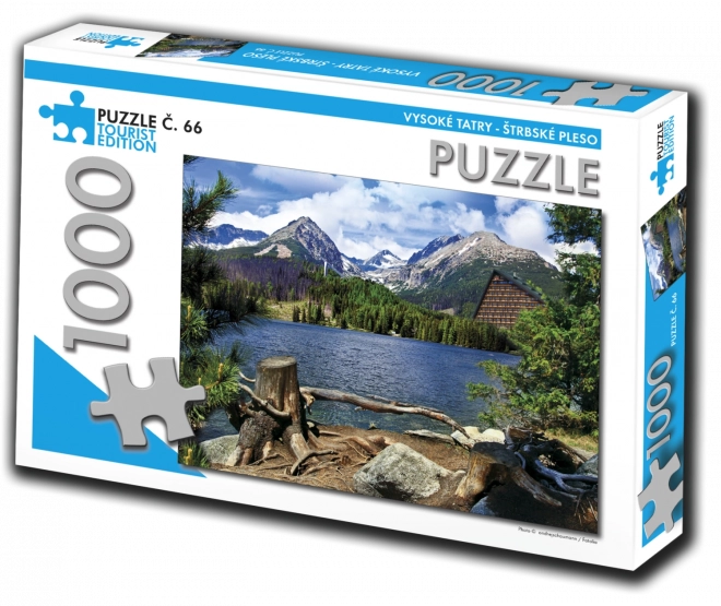 Puzzle Ediția Turistică Vysoké Tatry, Ștrbské Pleso 1000 piese