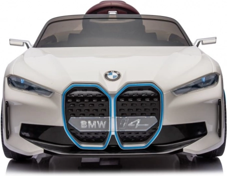 Mașinuță pe baterii BMW I4 4x4 albă