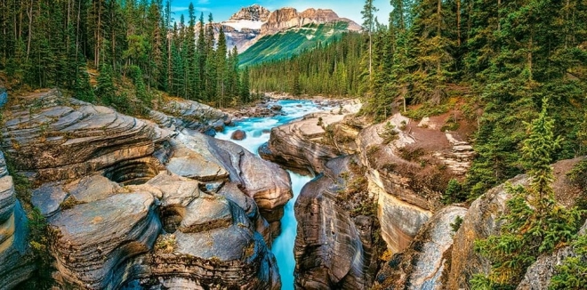 Puzzles Mistaya Canyon Banff Canada