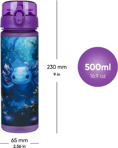 Sticlă Tritan pentru apă Axolotl 500 ml