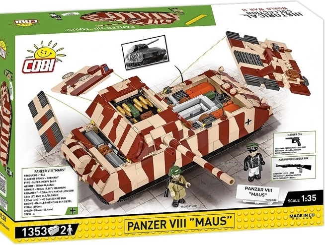 Set de construcție Panzer VIII Maus