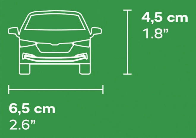 model de construit mașină Škoda Scala