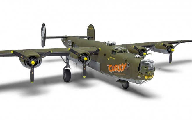 Model din plastic Consolidated B-24 H Liberator 1/72