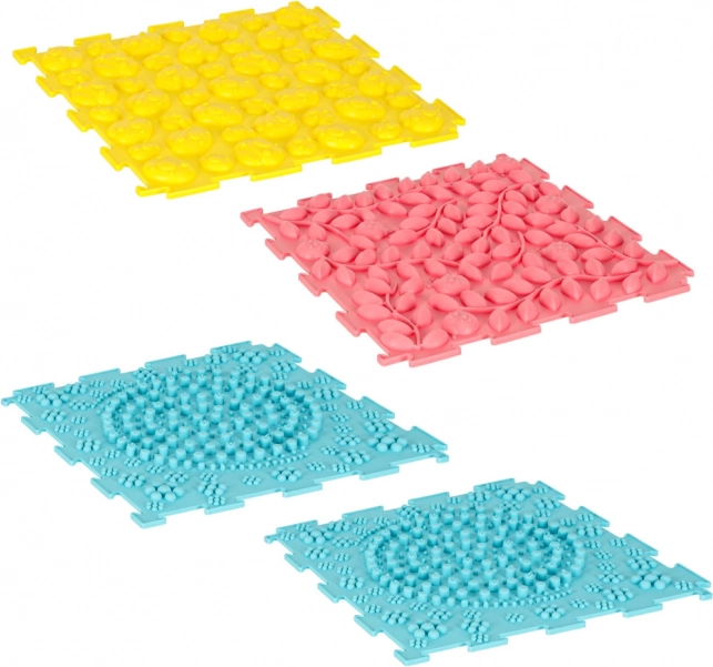 Puzzle senzoriale covorașe Montessori pentru masajul picioarelor