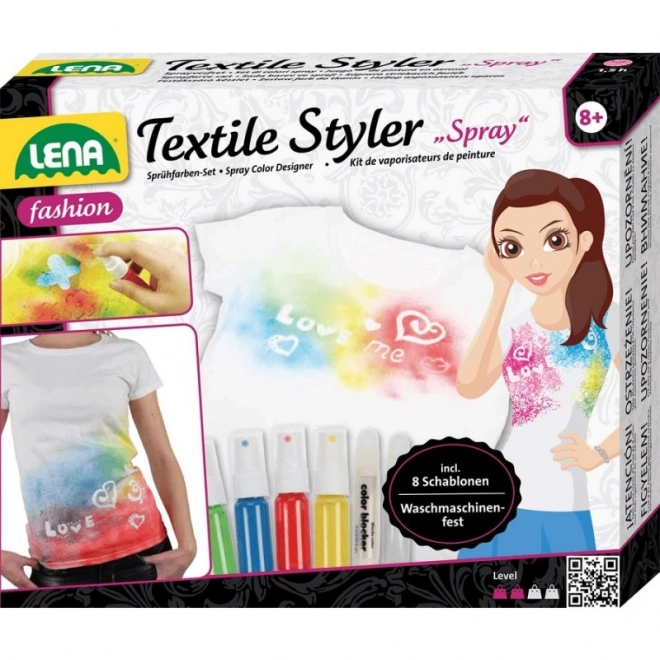 Set spray pentru stilizarea textilelor