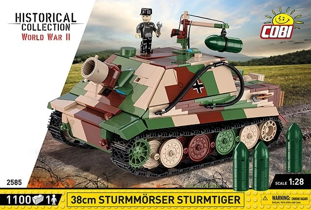 Tanc de asamblat Sturmtiger 38 cm