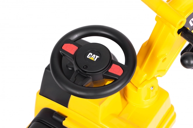 Buldozer copii cu volan interactiv și sunete - CAT