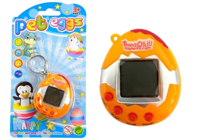 Tamagotchi animal de companie electronic portocaliu