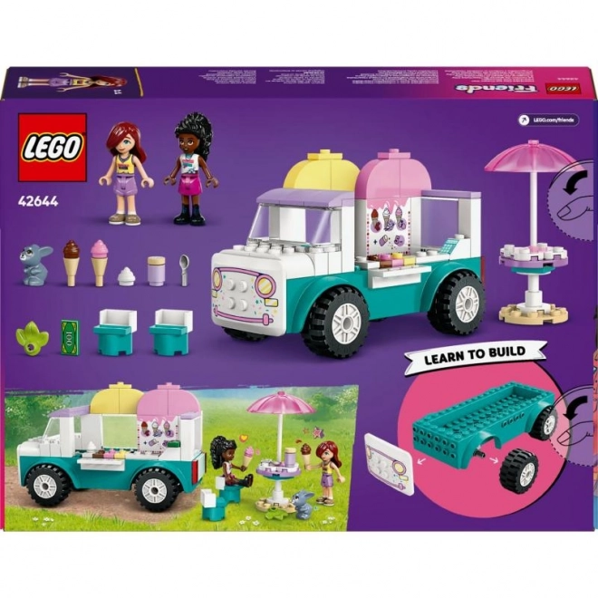 Furgoneta cu înghețată din Heartlake LEGO Friends