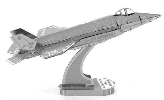 Puzzle 3D Metal Earth Avion de luptă F-35 Lightning II