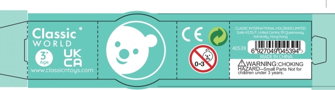 Harmonică de lemn Classic World pentru copii