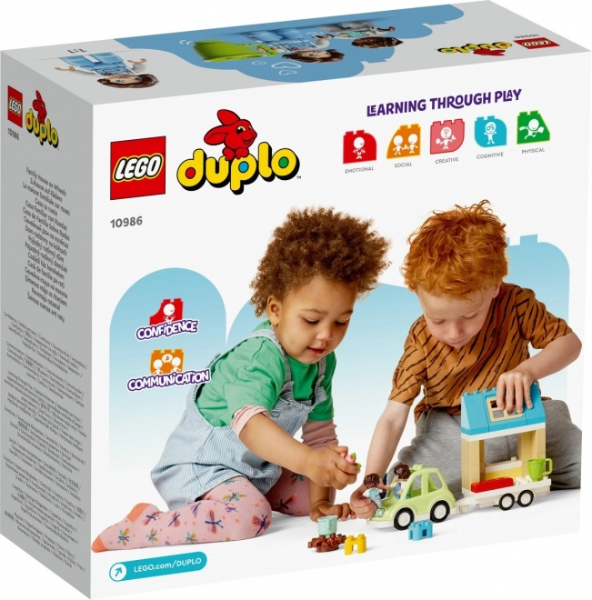 Lego Duplo Oraș casă de familie pe roți