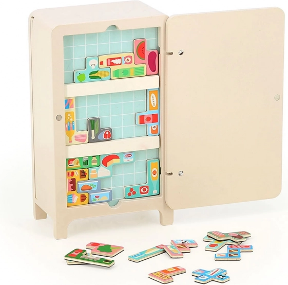 Vilac Joc magnetic din lemn Pune la loc corect cu design de Ingela P. Arrhenius