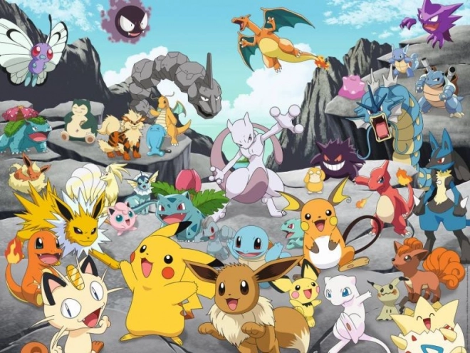 Puzzle Pokémon 1500 piese