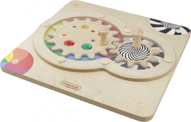 Masterkidz Tablă Educațională Coordonare Mâini Montessori Antrenament