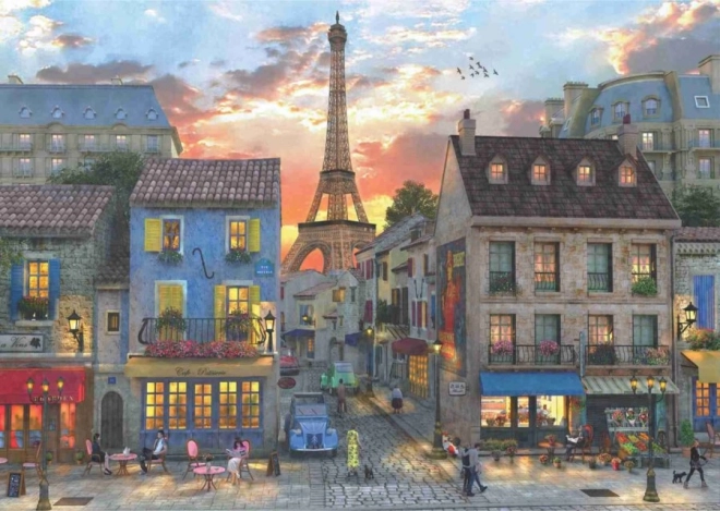 Puzzle străzile Parisului 3000 piese