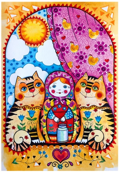 puzzle anatolian matryoshka 500 piese