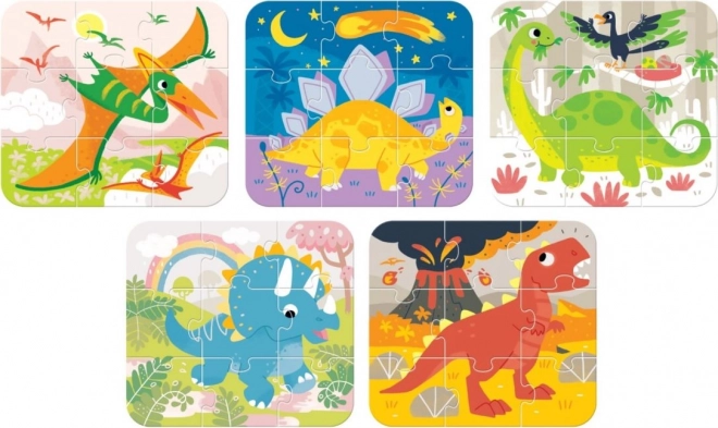 Puzzle Dinozauri