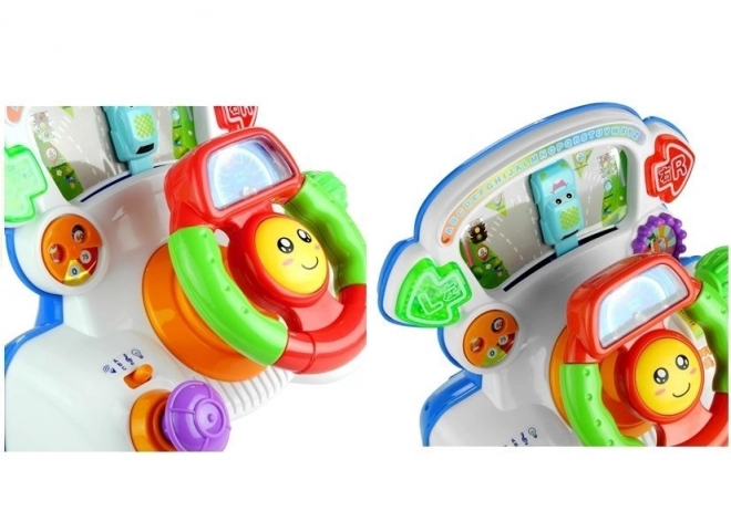 Volan interactiv educativ sunete și lumini