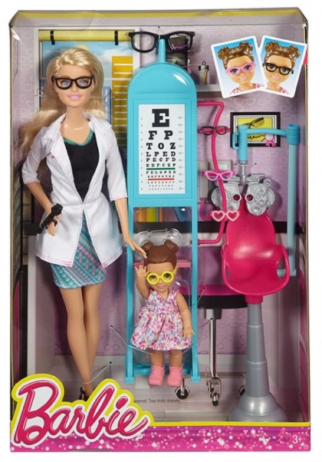 Set de joacă profesii Barbie cu păpușă