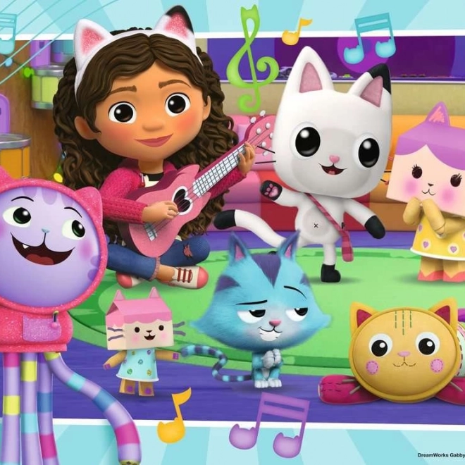 Puzzle Căsuța magică a lui Gabby de la Ravensburger