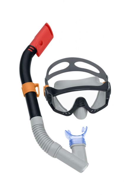 Set de scufundare cu mască, snorkel și labe negru Bestway