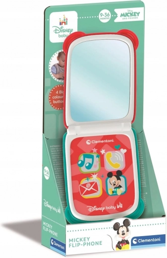 Clementoni Baby Mickey smartphone pliabil pentru copii