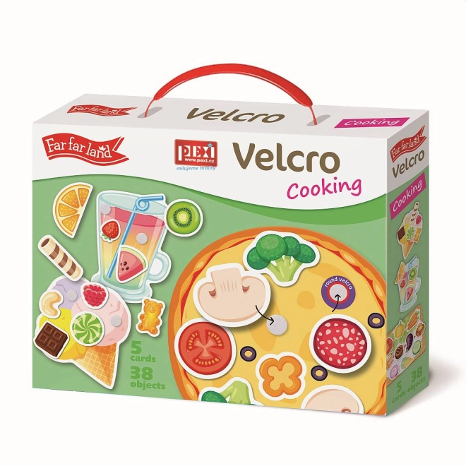5 carduri cu velcro