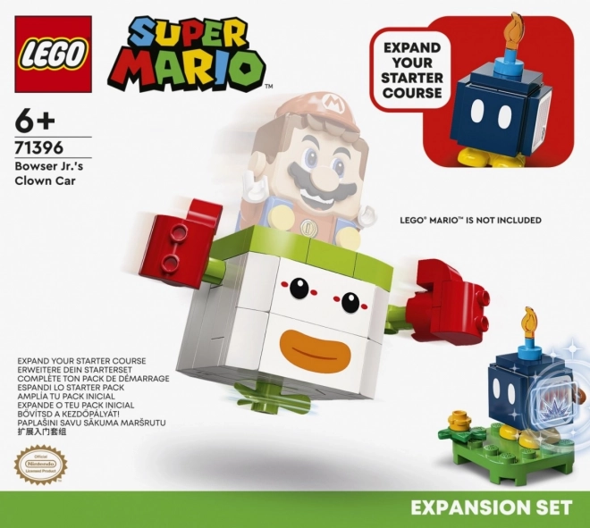 Set de extindere Clown Car Bowser Jr. LEGO Super Mario