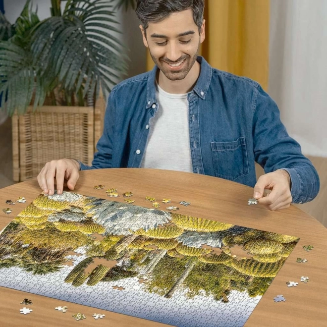 Puzzle Ravensburger Grădinile magice: Grădina Huntington 1000 piese