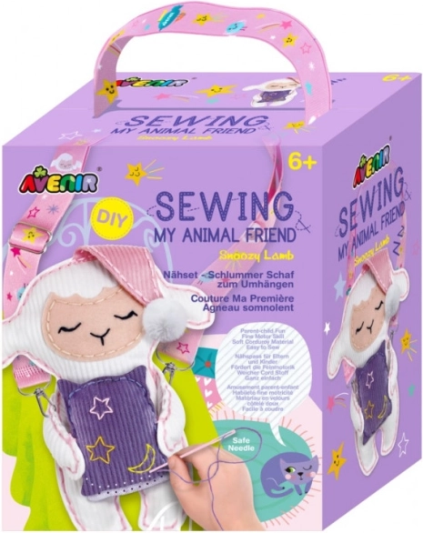 Set creativ de cusut Animal Friend - Miel