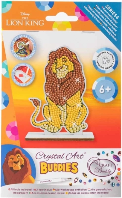Pictură cu diamante Regele Leu: Mufasa