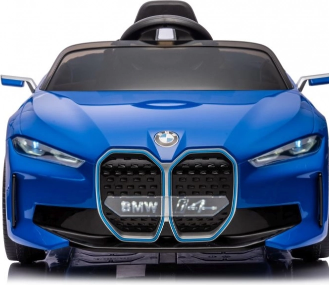 Mașină electrică pentru copii BMW i4 albastru 4x4