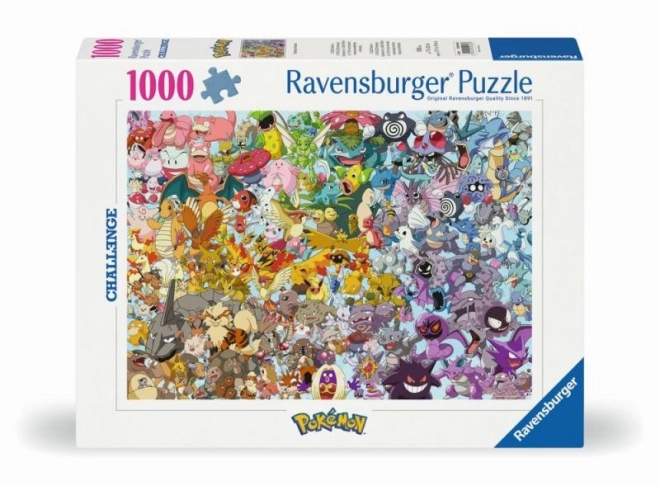 Puzzle provocare Pokémon 1000 piese
