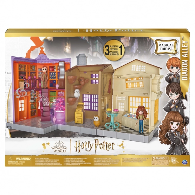 joc Harry Potter Strada Diagon cu figurine