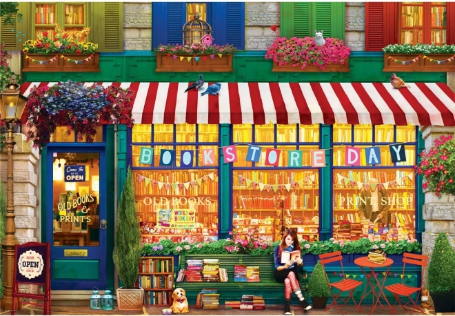 Puzzle Librărie Veche 2000 piese
