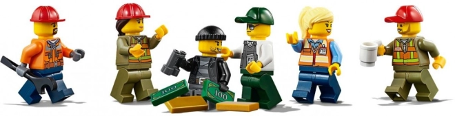 Infrastructură feroviară completă și minifigurine