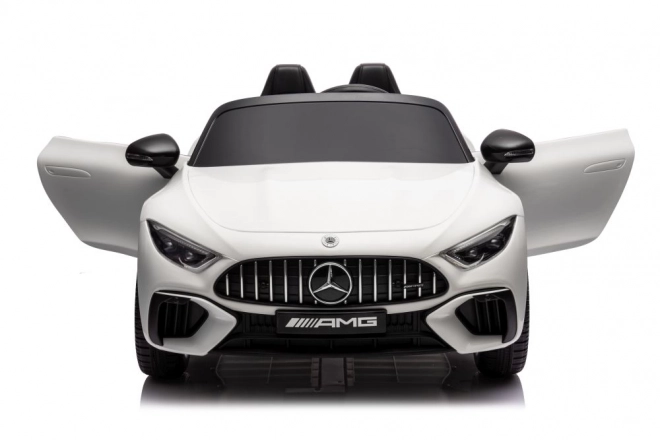 Mașinuță electrica Mercedes AMG SL63 alb