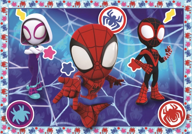 Puzzle 30 piese Spidey și prietenii săi uimitori