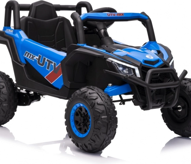 Vehicul electric pentru copii Buggy Madman UTV-MX albastru