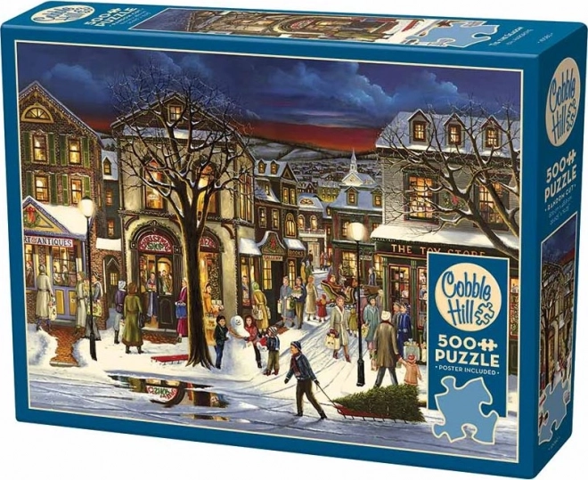 Puzzle de Crăciun 500 Piese Cobble Hill