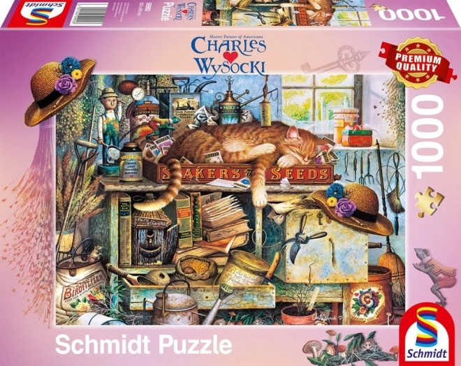 Puzzle 1000 Piese - Grădinarul Remington