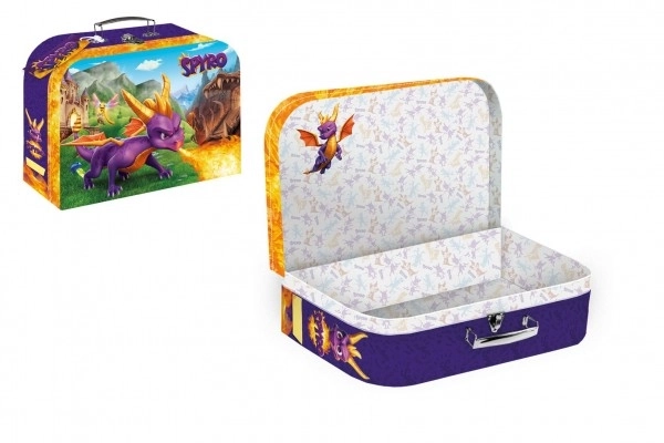 Kufr școlar din carton Spyro 35x23x10cm