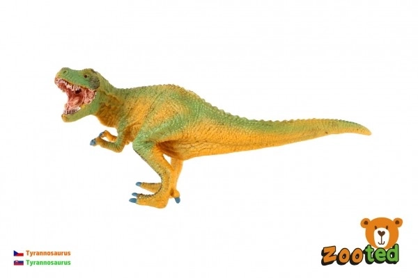 Dinozaur Tyrannosaurus Rex mic din plastic 16cm