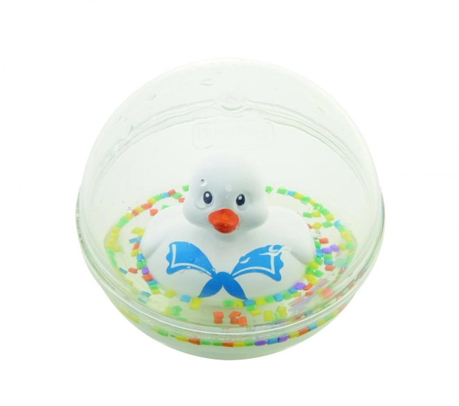 Jucărie de apă Fisher Price Rața în mingea de apă