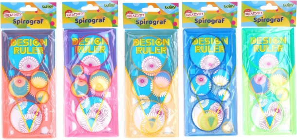 Set de șabloane creative Spirograf
