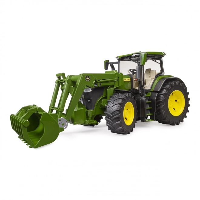 Tractor Bruder John Deere 7R 350 cu încărcător frontal