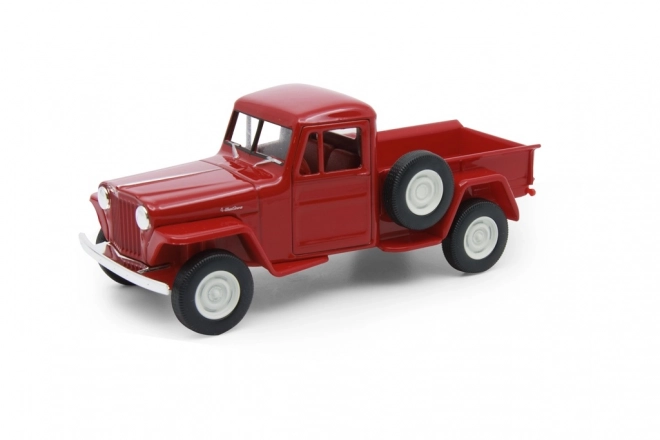 Jeep Willys pickup Welly 1947 la scară 1:34